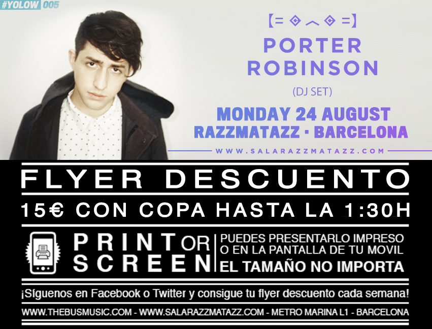 #flyer #descuento válido impreso o en tu móvil!