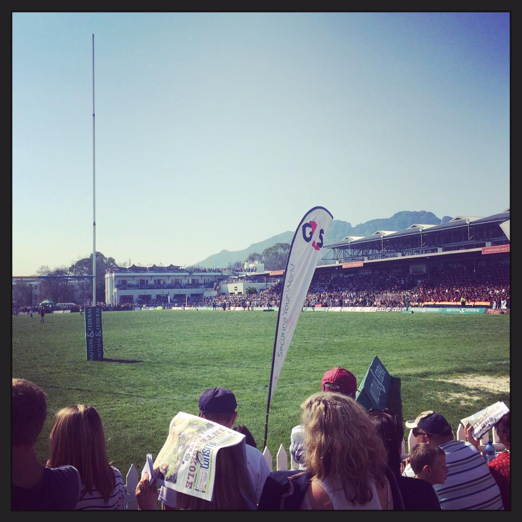 TimTT's tweet photo. Derby tyd in Stellies!! #PRGvsGREY http://t.co/iePmS82JWN