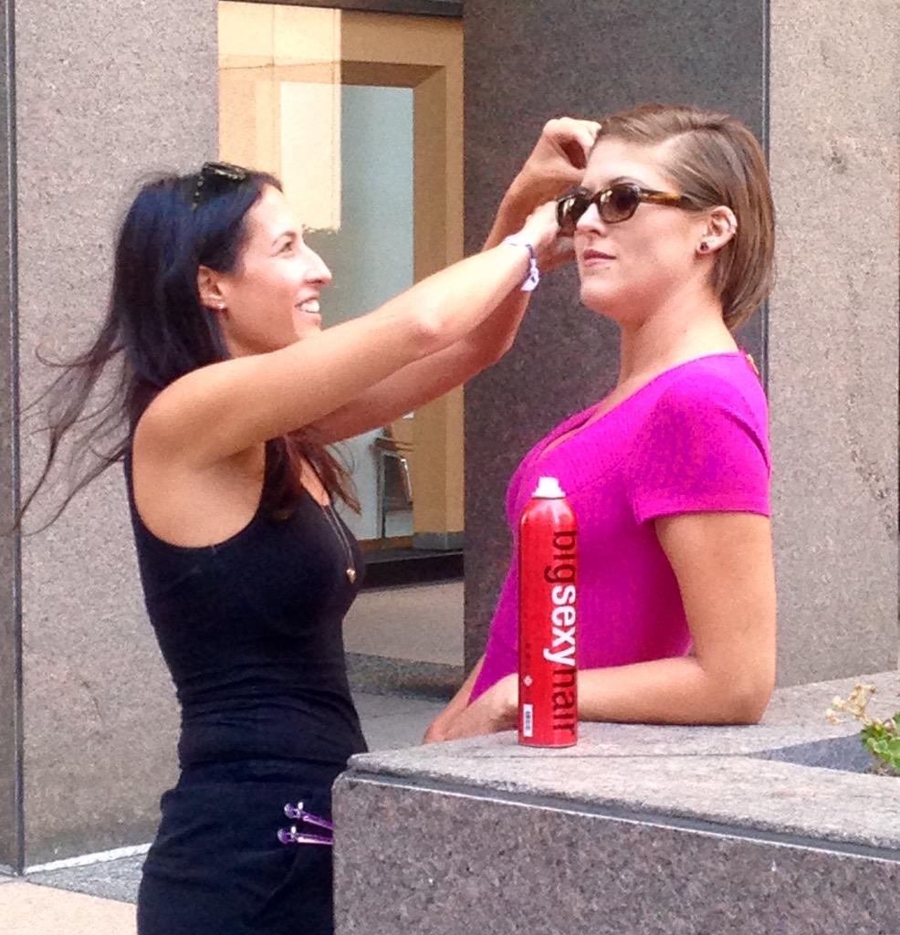 eyetiquepgh's tweet photo. Hair and makeup were on point today for the @NC_Eyewear photo shoot thanks to @GlamToGoPGH! http://t.co/Ury1YAf0Ps