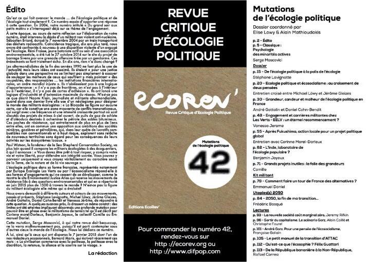 RevueEcoRev's tweet photo. Dans le dernier numéro #Ecorev lisez @cmoreldarleux Après Fukushima, action locale pour un projet politique global http://t.co/82iRCSnXyQ
