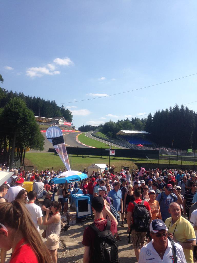 exist1980's tweet image. #BelgianGP qualifying was epic - bring on tomorrow's race 🏁