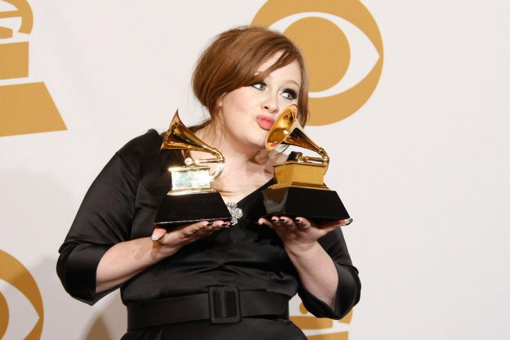 RecordingAcad's tweet image. View our gallery of @OfficialAdele's GRAMMY moments: grm.my/1WLjHZQ
