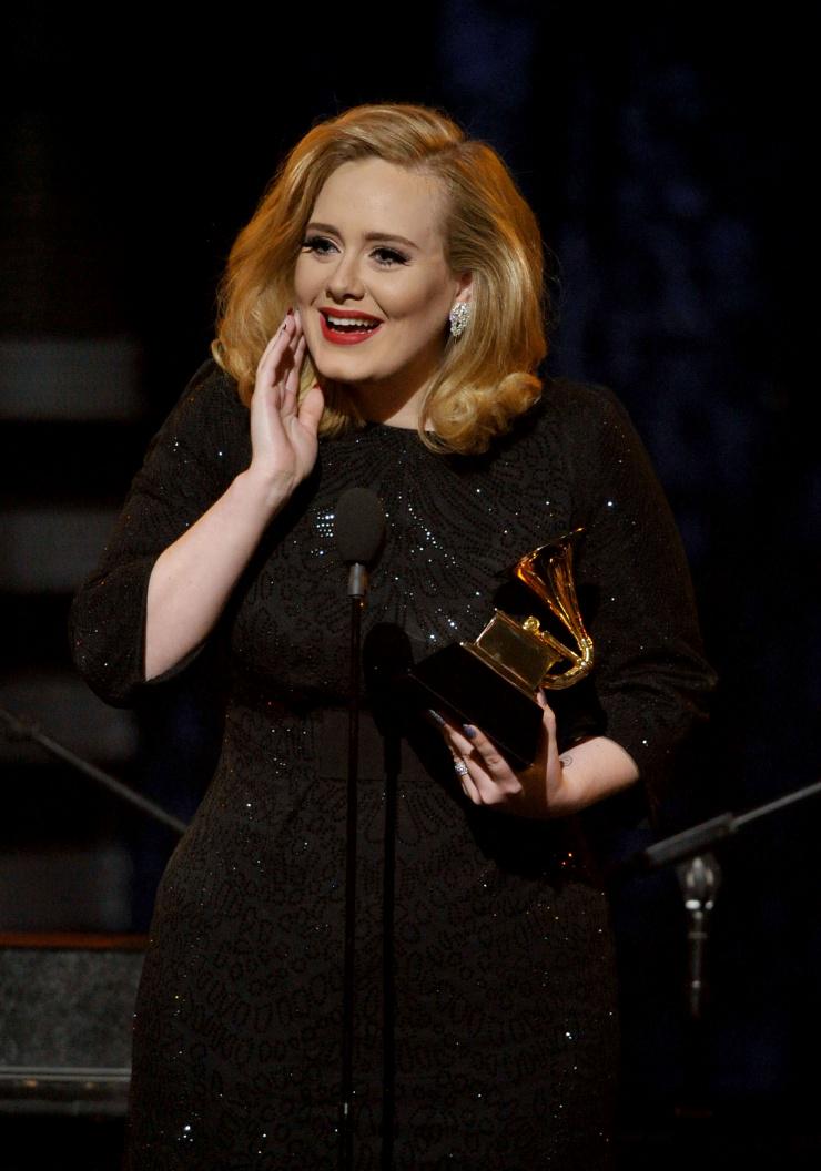 RecordingAcad's tweet image. View our gallery of @OfficialAdele's GRAMMY moments: grm.my/1WLjHZQ