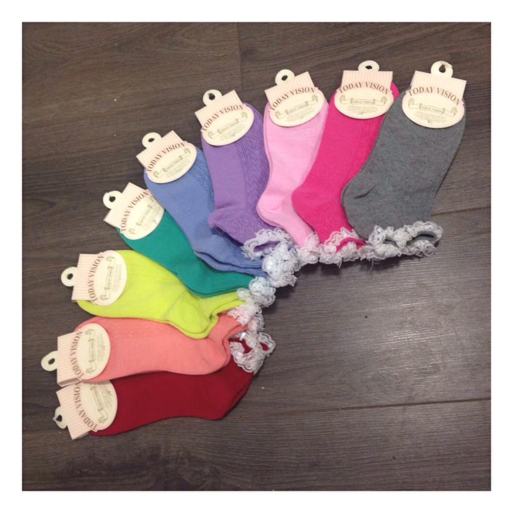 Our colourful frill socks are still available in store only £3 each ❤️💛💚💙💜💗 #myayla #instore #inspo