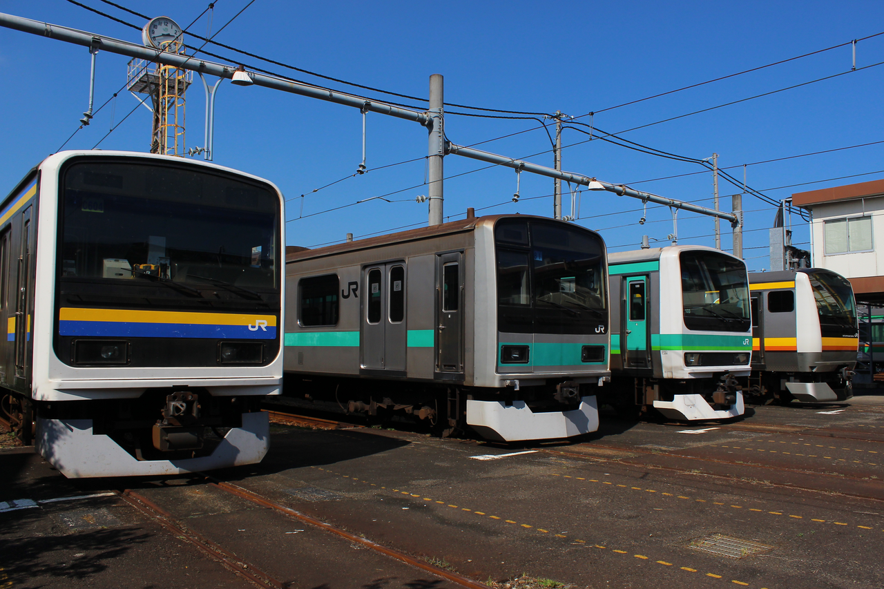 東運 בטוויטר というわけで東京総合車両センター一般公開お疲れ様でした ついに会場内で見れる車両 がjr新系列通勤電車に統一されてて時代を感じましたね笑 魅惑の東エリア地下を見れたのも大満足 天気もどんどん回復して本当にアツい一日になりました Http T Co
