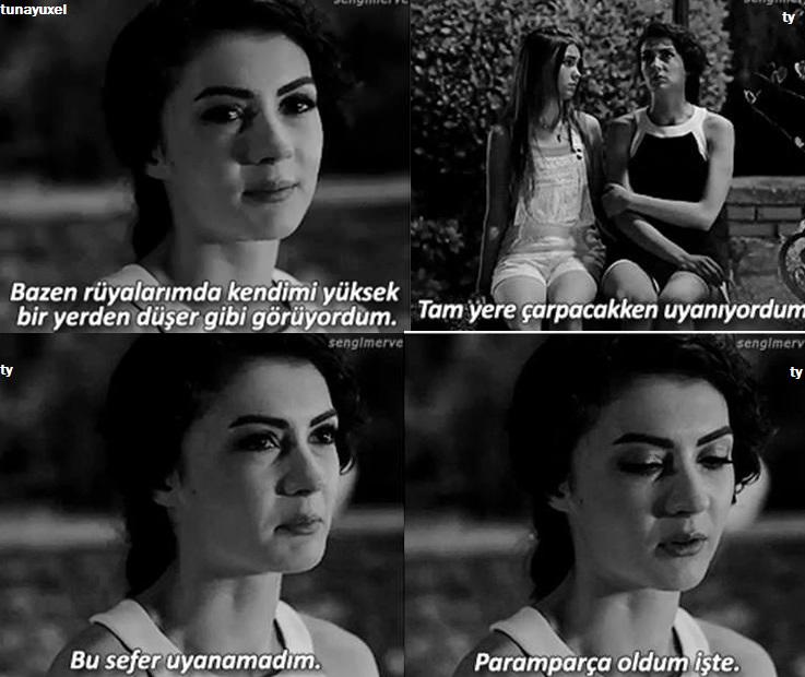 Bazen Kendimi yüksek yerden düşer gibi görüyordum. Yere çarpacakken uyanıyordum. Bu sefer uyanamadım,paramparça oldum