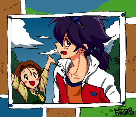 カメラ係ギャモン君 
 #ファイブレ版深夜の真剣お絵描き60分一本勝負 