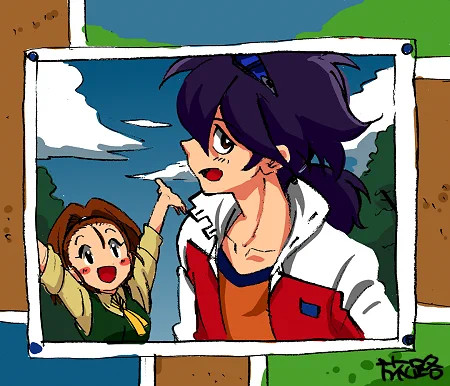 カメラ係ギャモン君 
 #ファイブレ版深夜の真剣お絵描き60分一本勝負 