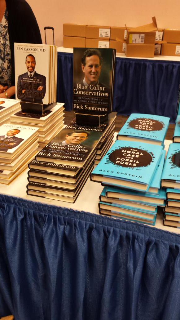 iaras80's tweet image. The book of the '16 election by @RickSantorum @ AFP Summit #Dream15  #TakeBackAmerica #ProWorker  #Rick2016 #tcot
