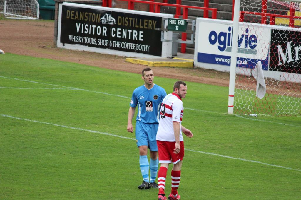 <a href="/kieranainslie/">Keyz</a> making his competitive debut for the club this afternoon at Stirling Albion