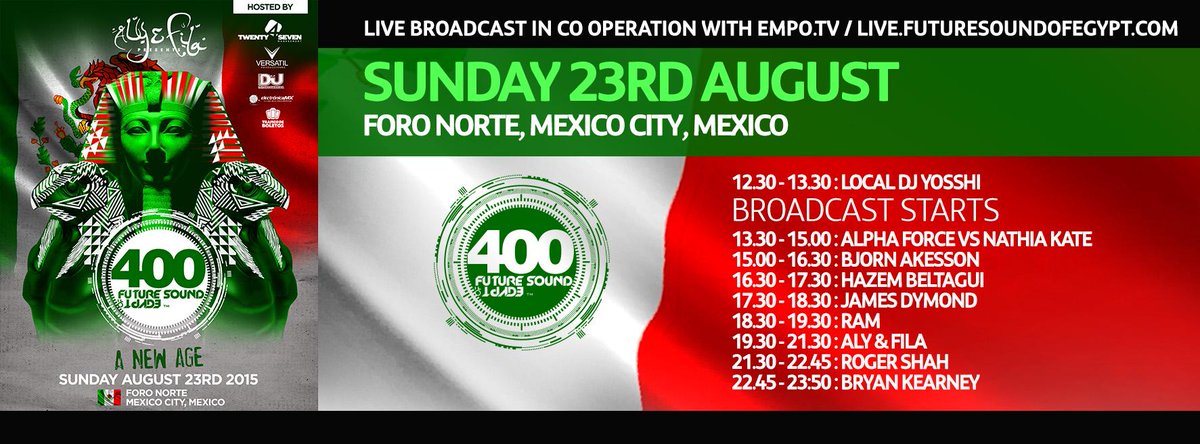 ElectronicaMX's tweet photo. Listos los horarios para mañana en #FSOE400MEX: http://t.co/MimcMM92LQ