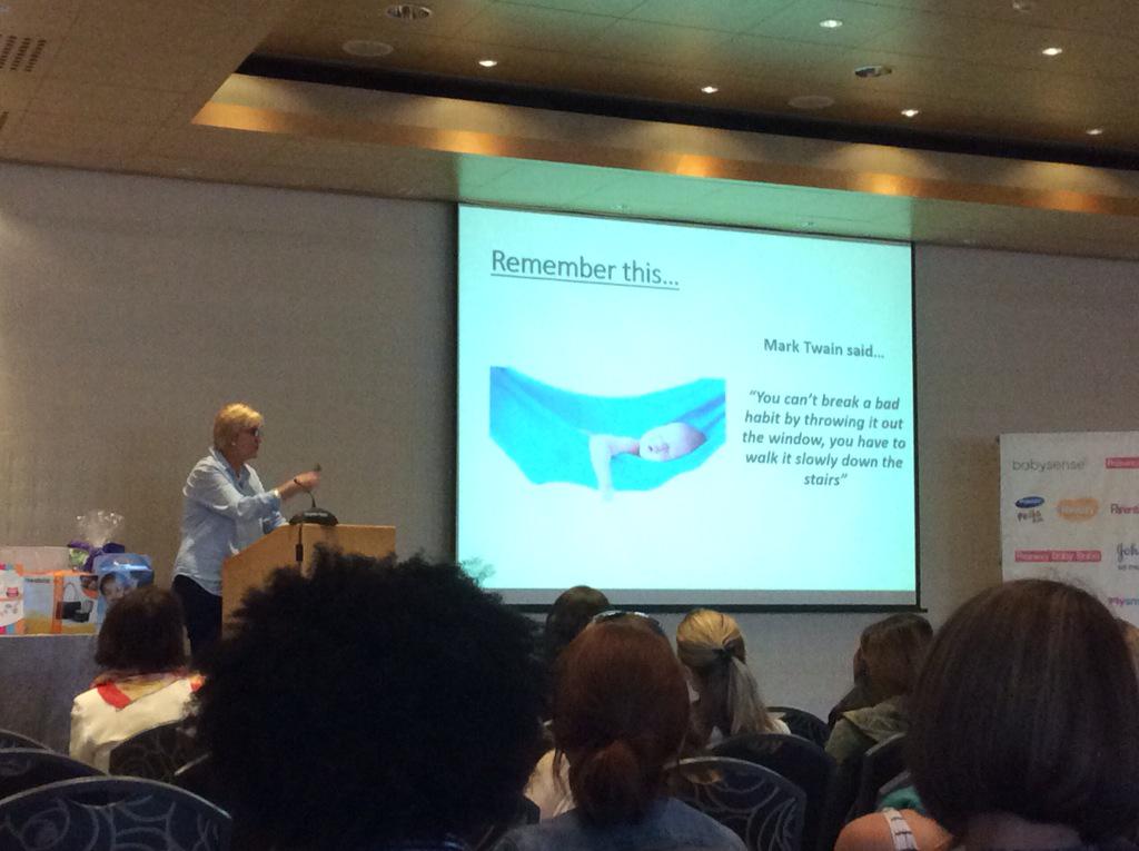 CeejaeMiller9's tweet photo. Sr Ann Richardson is absolutely world class! What a great speaker and teacher!thank u @BabySense #momsense #baby101 http://t.co/1QqGheI1xy