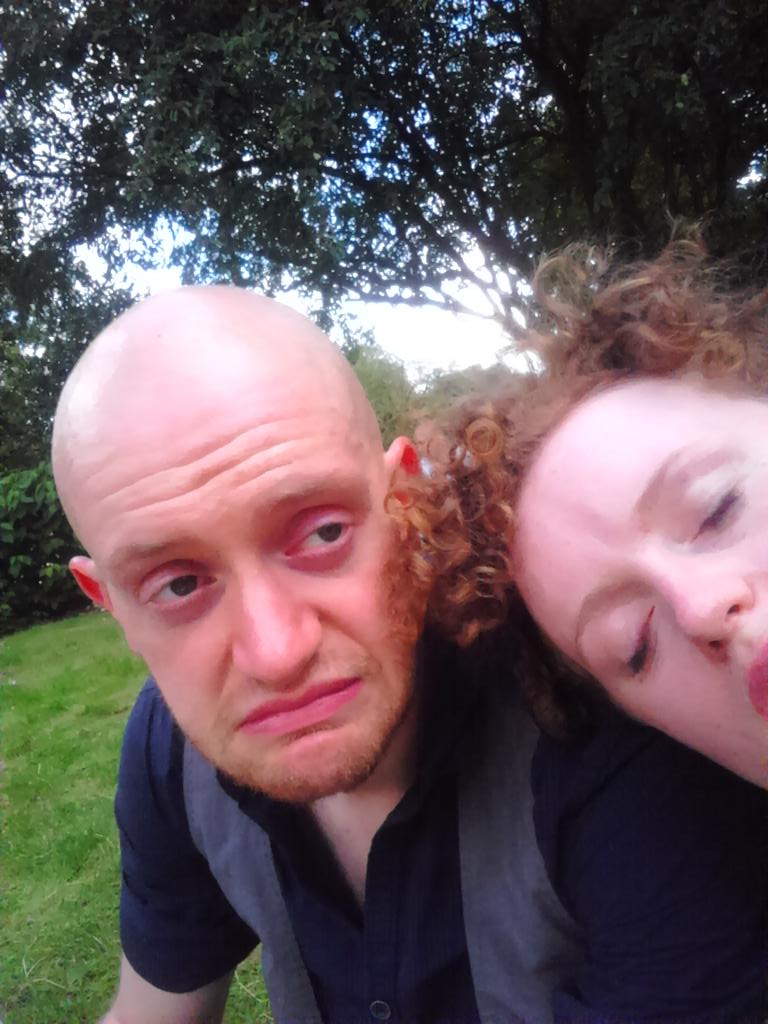 ScuffleboxTC's tweet image. First show of #MACBETH done. Only two sticks broken! Catch us again at 7.30pm tonight at #MuchAdoAboutCorby