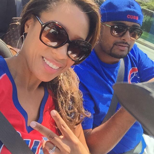 AliciaBarnesTV's tweet photo. Top Down ready to see the @Cubs &amp; @DexterFowler!!!! @jkjohnjr 💞 #Chicago http://t.co/QgFig3K7TU