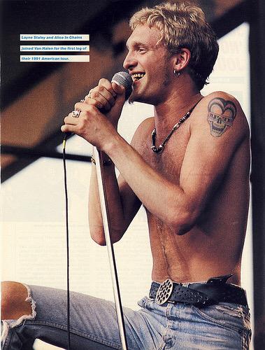 Happy birthday Layne Staley. I hope you\re having a wonderful day up there with Kurt and everyone else, miss you   