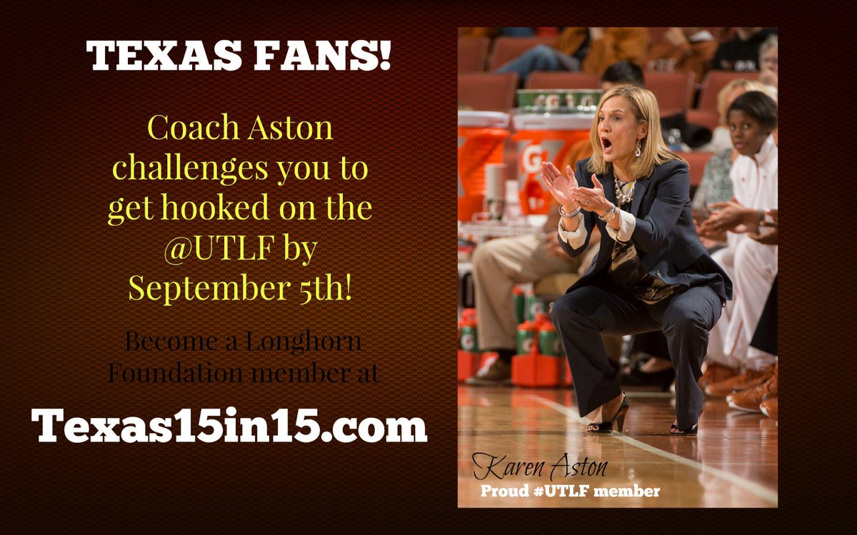 TexasWBB's tweet photo. Get Hooked with @CoachKarenA and #UTCoachesChallenge #UTLF. http://t.co/40uuWRoEKq