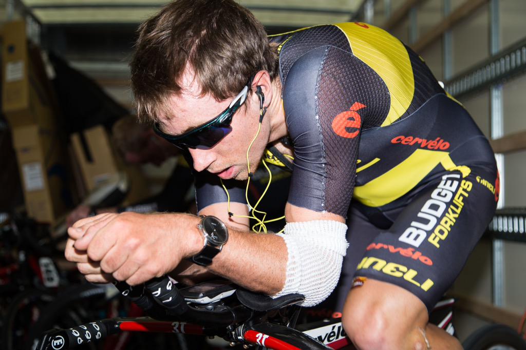 BudgetForklifts's tweet photo. Stage 5 #timetrial @USAProChallenge with @cervelo @CerveloAus @ShotzNutrition @TineliAustralia 📷 @koruptvision #ride http://t.co/SoybxKquyw