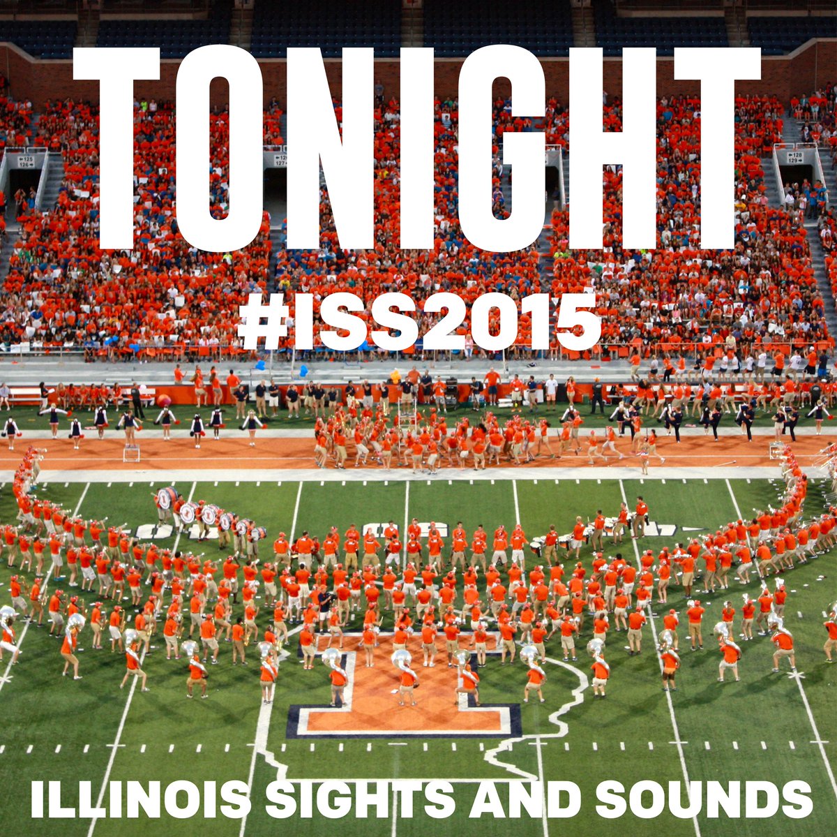 IllinoisSAA's tweet photo. TONIGHT. 6PM. MEMORIAL STADIUM. #Classof2019, BE THERE. #ISS2015 #UIUC2019 http://t.co/jpov7HZMIw