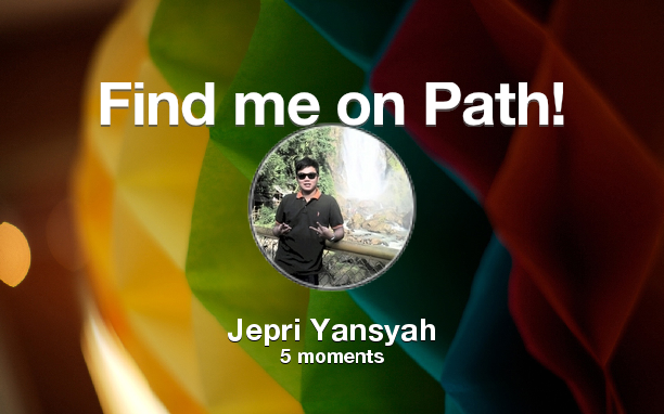 DialaFitri's tweet photo. Find me on #Path now! Go to: http://t.co/66o0FwtWQz! #thepersonalnetwork http://t.co/Y0K03RJYsd