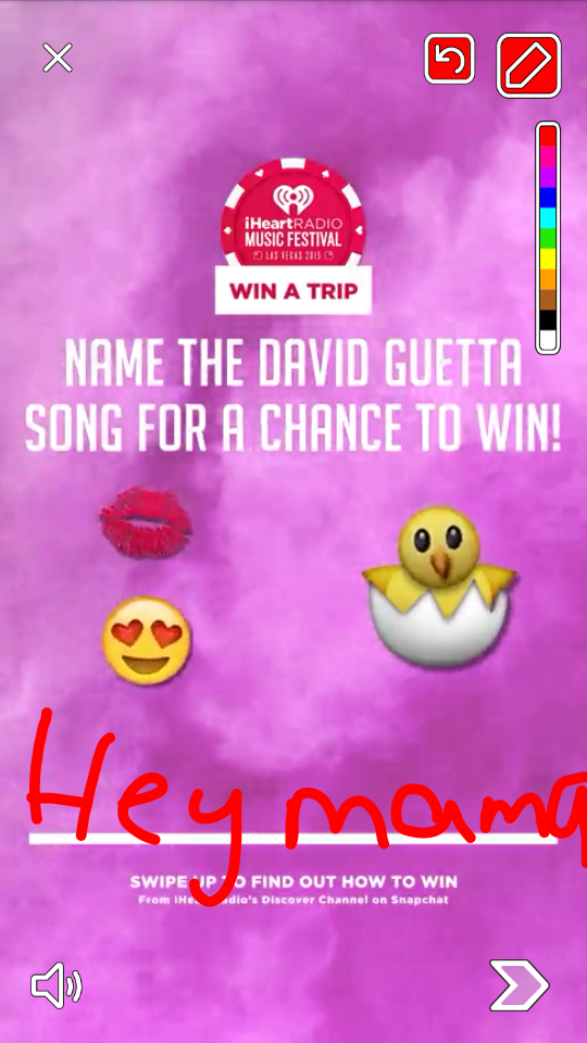 fguadalupe2468's tweet photo. SCREENSHOT to @iHeartRadio #iHeartSnapContest . http://t.co/XwXoWtz349