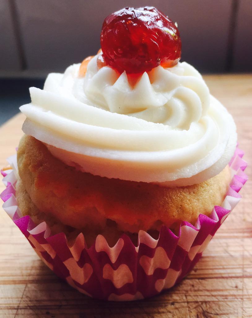 Lactose free cupcake