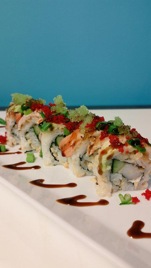 TeamSlipp's tweet photo. Slingin mad sush at the Slipp this evening. Come and enjoy a beautiful night on the patio! http://t.co/CFk46h4Gvy