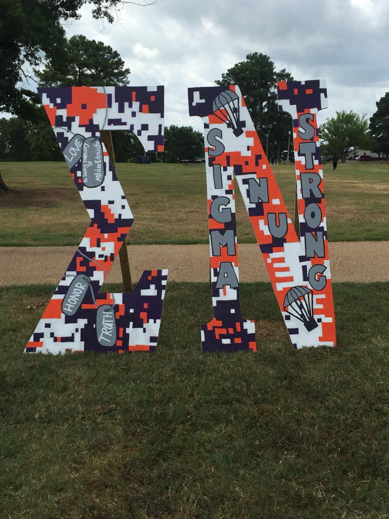 SigmaNu_NSU's tweet photo. Come check us out at all of the welcome week events this week! #RushΣΝ #SigmaNuStrong http://t.co/YRrEX3ZhLj