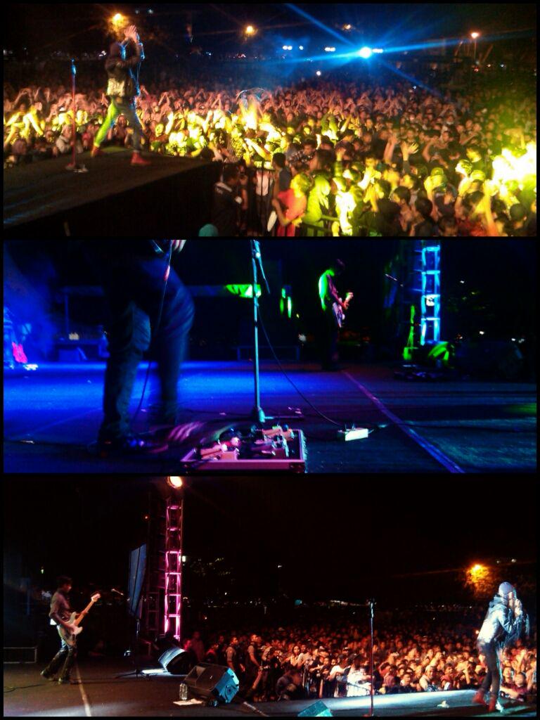 Foto diambil atas beberapa lagu juga yang dibawakan malam ini. Di alun-alun Wonosari #2~