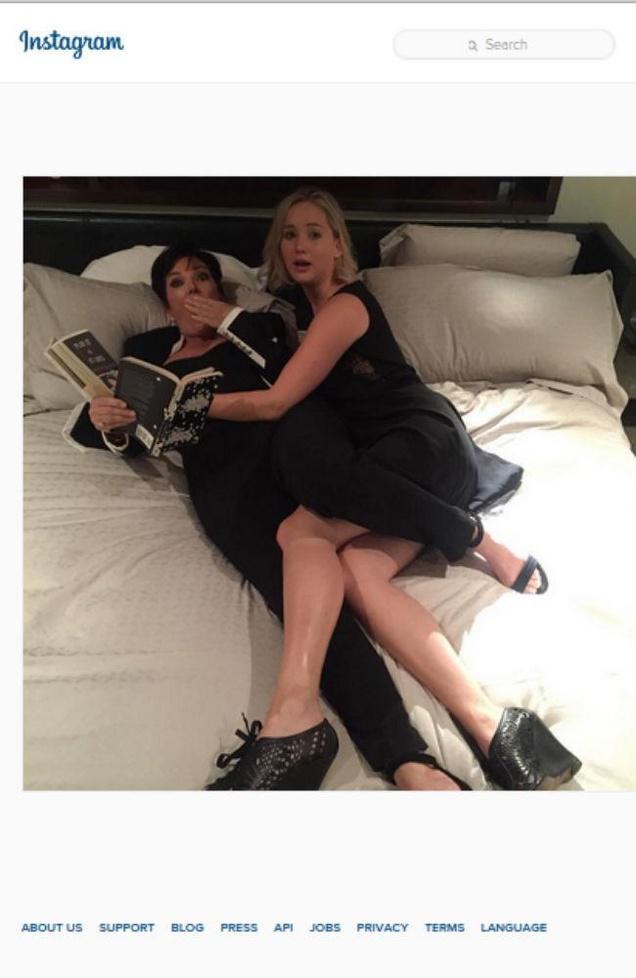 Kris Jenner wishes Jennifer Lawrence a late happy birthday on Instagram  