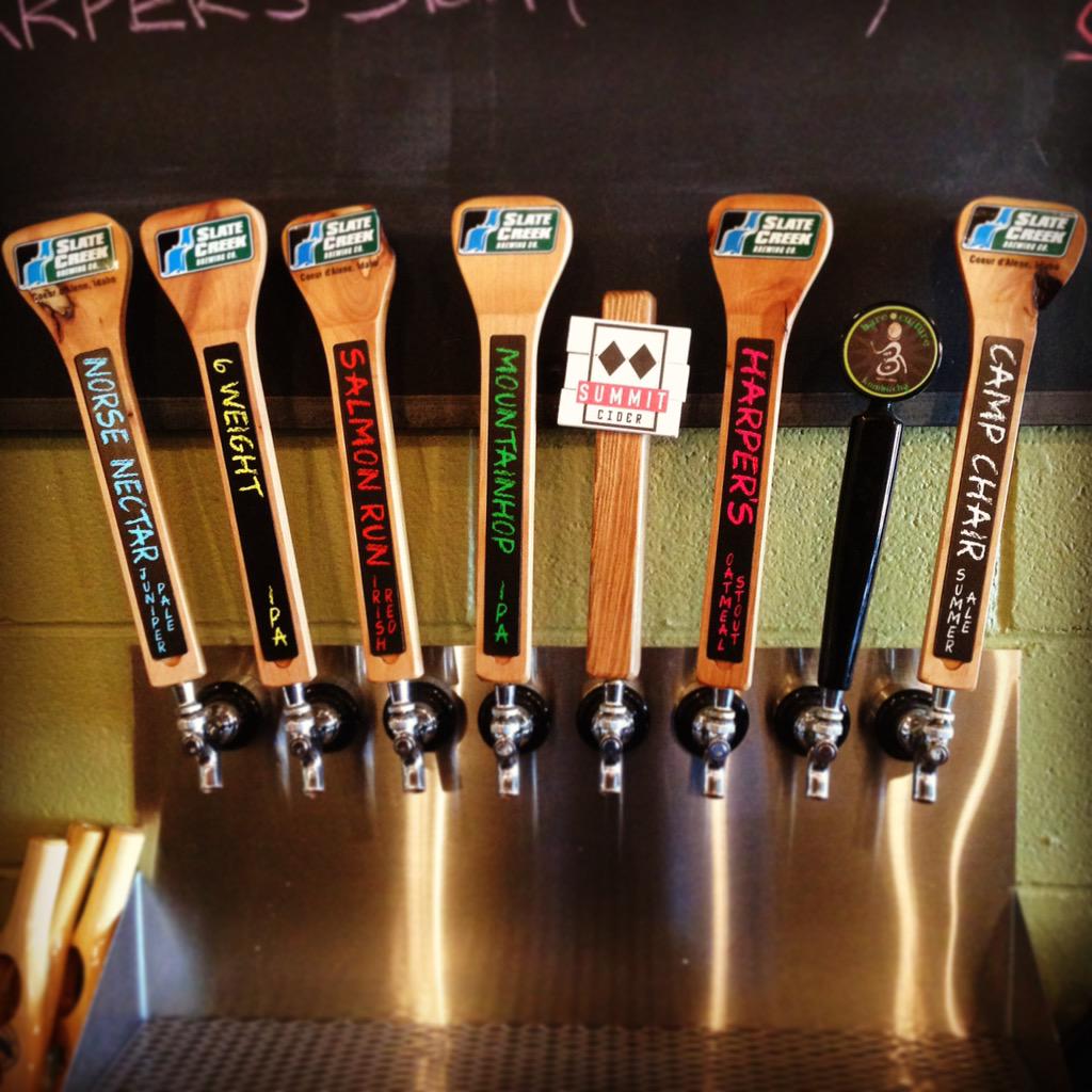 Today's lineup #idahocraftbeer #ontapcda