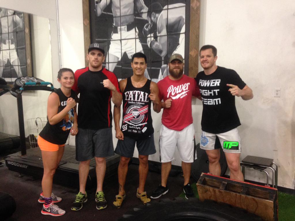 Working hard, getting better every week! Great performances last night by all our guys at @Powermmafitness !