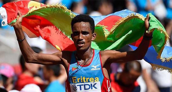Trailblazers, record breakers, n boy do they pick the stages. #Eritrea|ns #IAAF2015 #TdF2015 #GhirmayGebreselassie