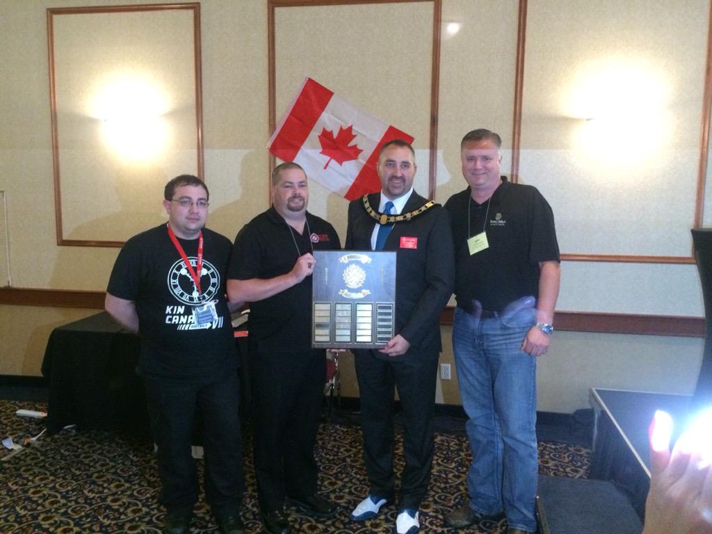 Congrats to the Kinsmen and Kinette Clubs of New Glasgow, winners of Kin Canada's National Service Award!