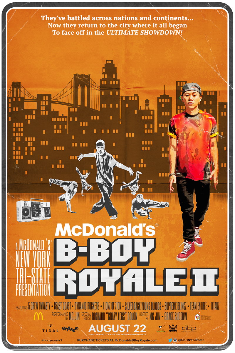 IAmDoveEntLLC's tweet photo. #Tonight!  @McDonalds @McDBBoyRoyale at 7pm in New York City! #HarlemHipHopFest #HipHopHallofFame The Hip Hop Museum! http://t.co/n9Pg6rKOWj