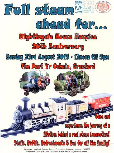 ATWGeorgeWalker's tweet photo. @wrexham Please RT &amp; Facebook. Tomorrow from 12pm  to 5pm at the Pant-yr-Ochain, Gresford. In aid of @NightingaleHH http://t.co/OjG988d0ep