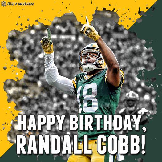 LIKE to help us wish Green Bay Packers WR Randall Cobb a happy birthday!...  