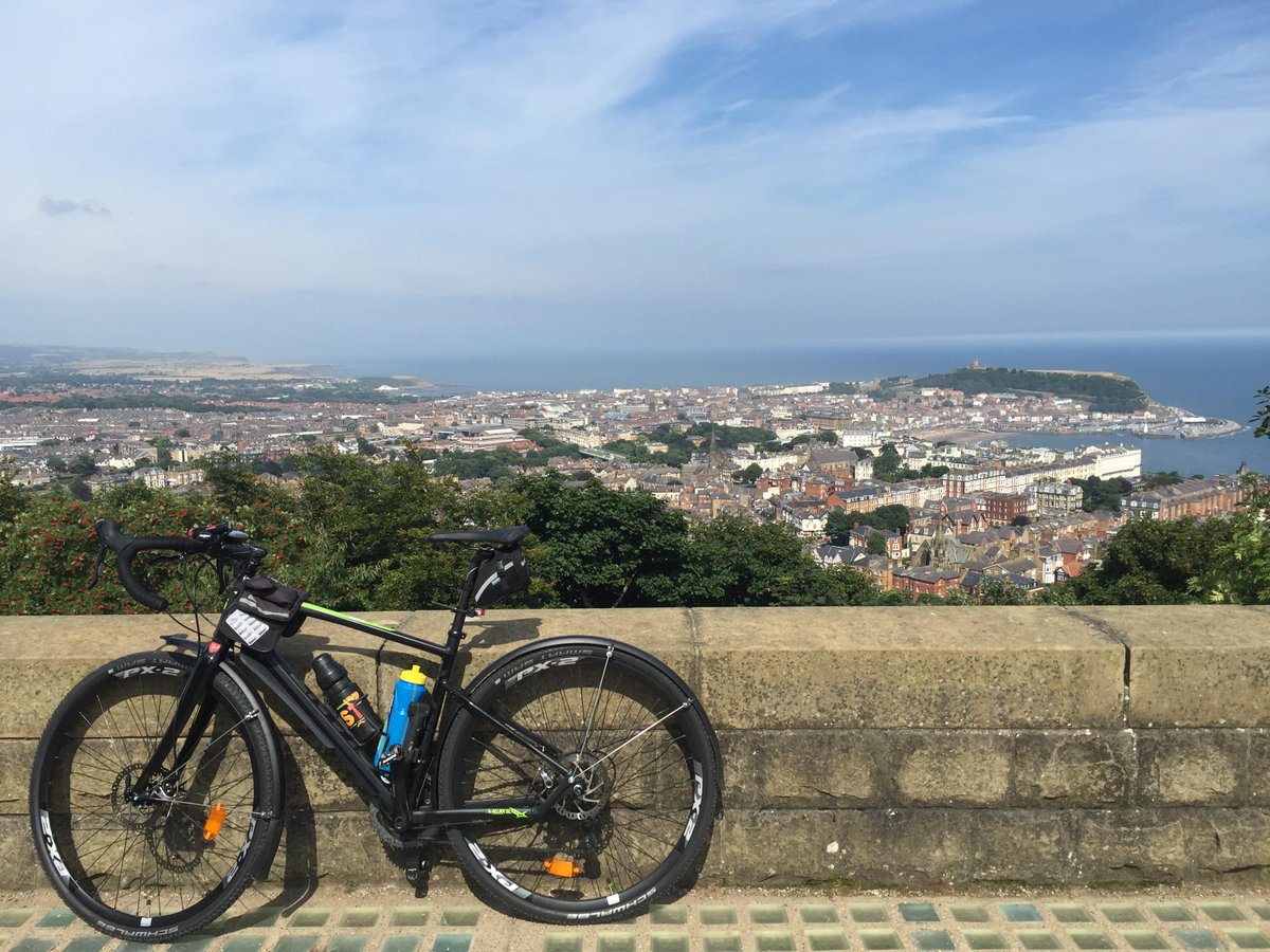 CraigHogg2's tweet photo. A mini 80.2mile #TourDeYorkshire #Cycle from #idle to #Scarborough http://t.co/ixPmPFTlR8