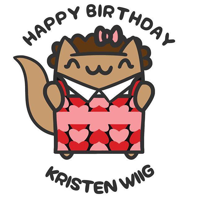 Happy Birthday, Kristen Wiig! This lady makes me     all day long!  