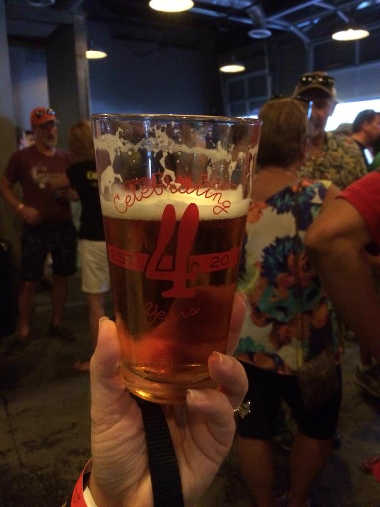 wardreed's tweet image. National Common @RedHareBrewing 4th anniversary!  Cheers!