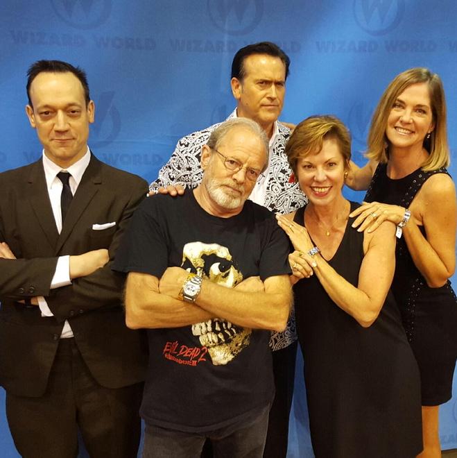 Evil Dead 2 Cast Reunion Photo — Evil Dead Archives