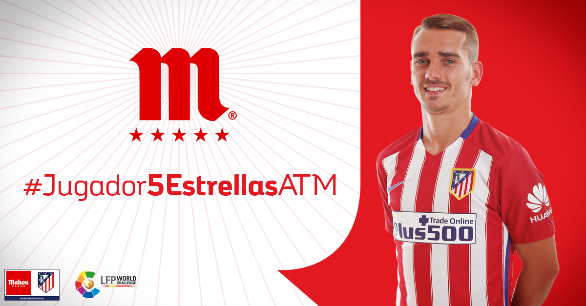 futbolmahou's tweet photo. RT o FAV si crees que Griezmann ha sido el #Jugador5EstrellasATM del @Atleti en el partido de hoy ante Las Palmas. http://t.co/FdpSp8mYaO