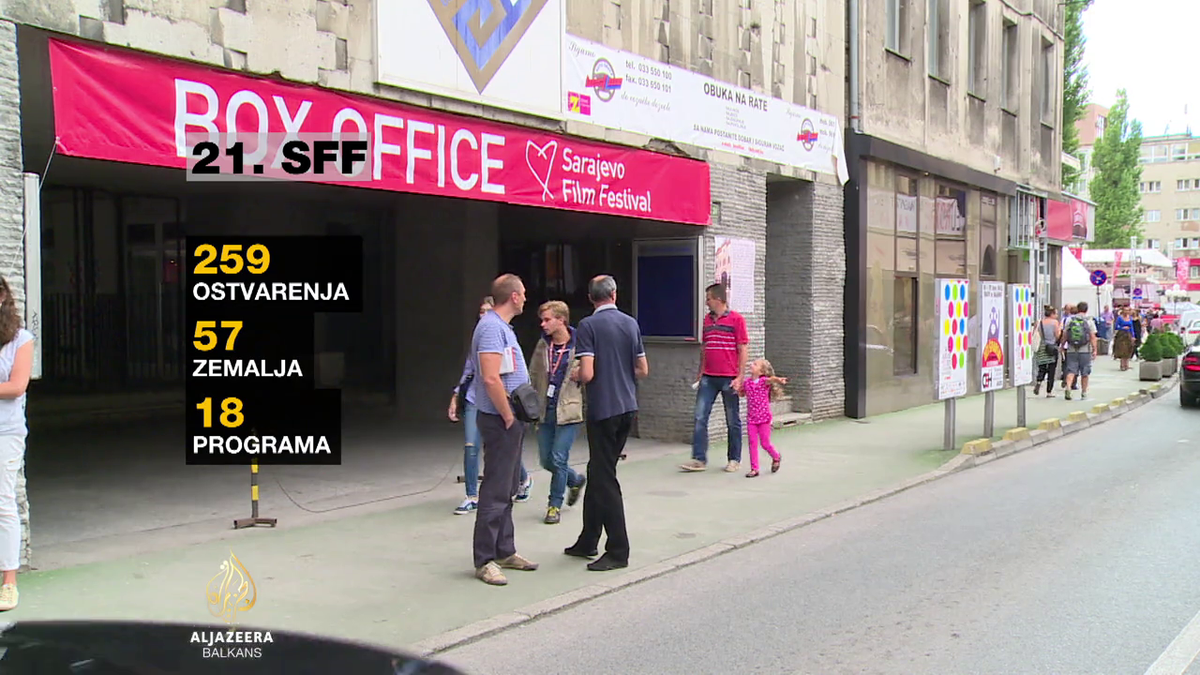 AJBalkans's tweet photo. [Video] #SFF : Prikazana ostvarenja iz 57 zemalja #21stSFF 
http://t.co/60009HuYuy http://t.co/kX23vQqNNa