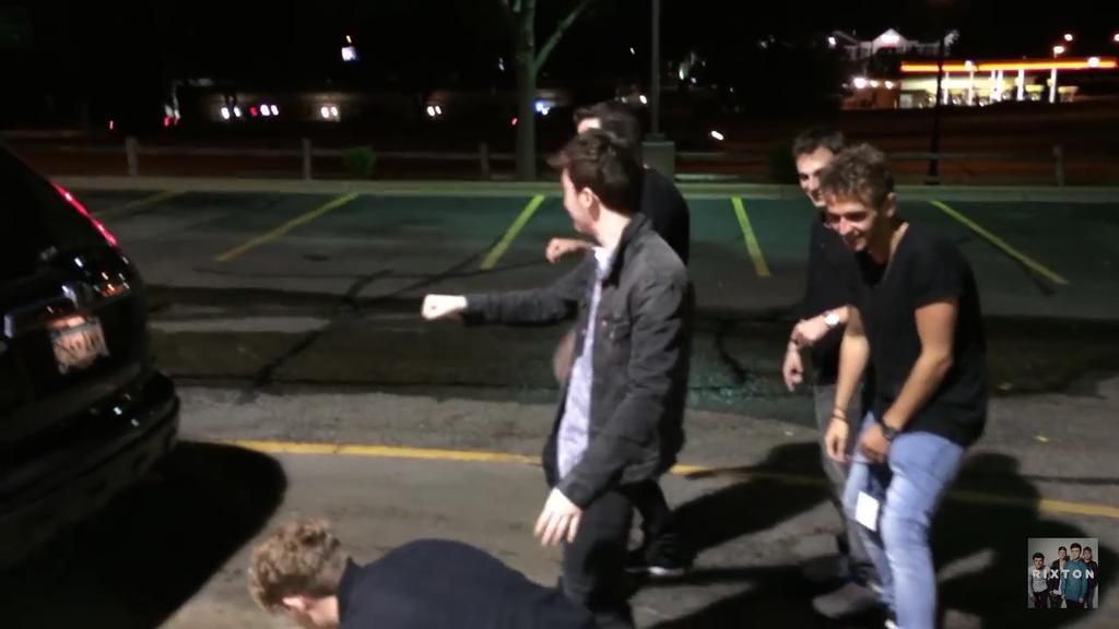 pushbabes's tweet image. That time @Jake_Rixton had his own human car