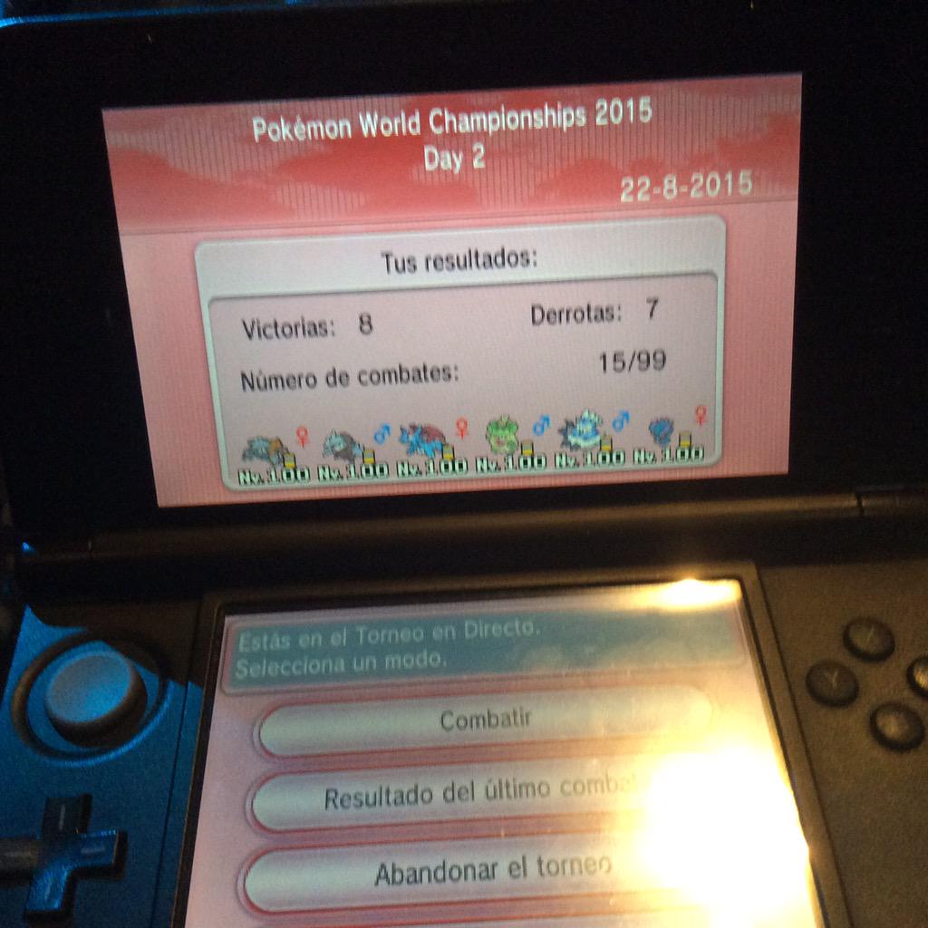 PokeAlex_'s tweet photo. Teams used in Day 1 and Day 2. http://t.co/9BbjhY7UDk