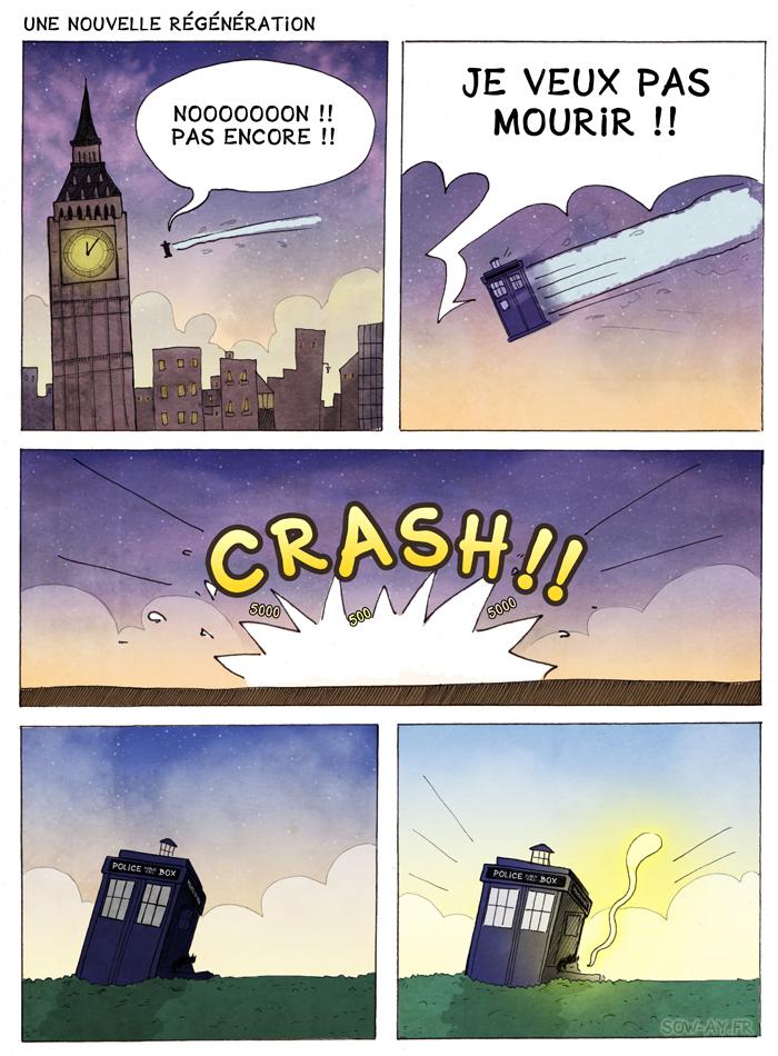 sow_ay's tweet image. Les amis, ma BD sur #DoctorWho est en ligne !! forsakenstar.com/doctor-who-reg… #Whovians