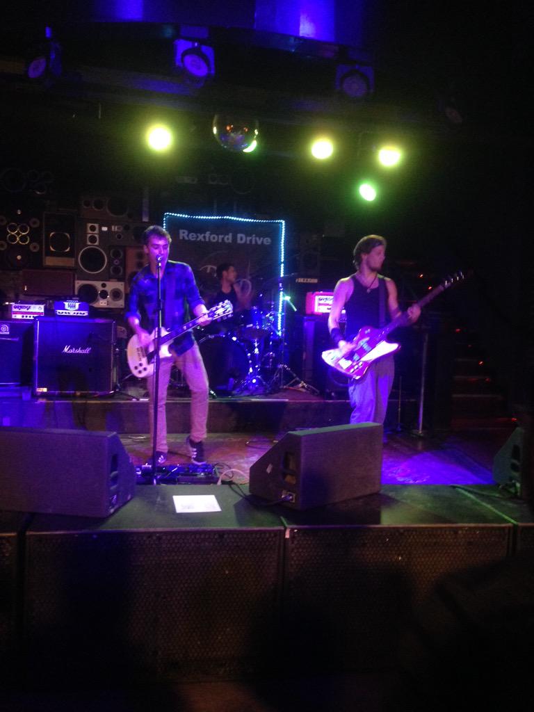 <a href="/RexfordDrive/">Rexford Drive</a> is melting faces. Hope our skulls look okay when we go onstage!