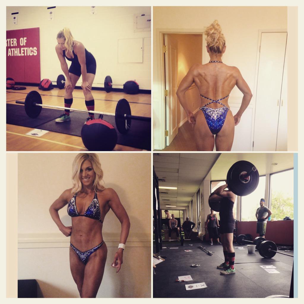 SnowdonJenna's tweet photo. 1 years difference. Figure one year, Crossfit the next 💪 http://t.co/O30JcFc5rx