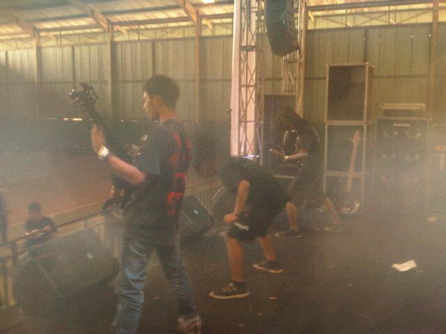 Penampilan@TRICHOPHAGIA kemaren,sukses selalu,terus berkarya \m/yeah