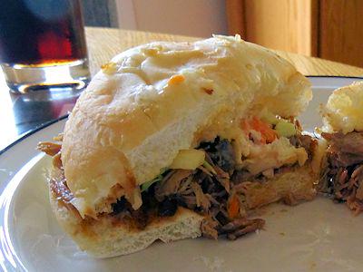 DiscoDavid9's tweet image. A classic sandwich, Pulled Pork Sandwich. See oldfatguy.ca/?p=2283