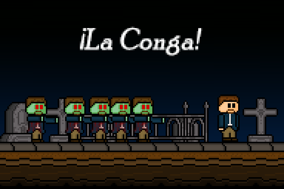 MechanicMoon's tweet photo. ยกยกThis is a party!! Esto es una fiesta! #gamedev #indiedev #LD33 #congaparty http://t.co/wVFh89Xmo0